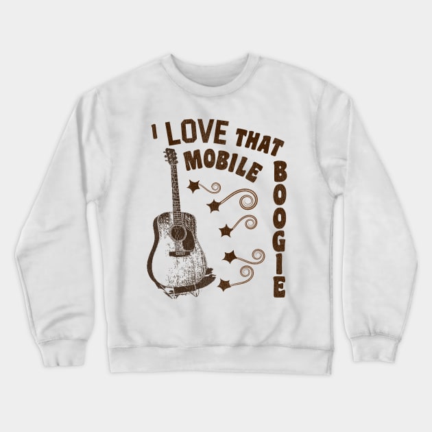 Mobile Boogie Crewneck Sweatshirt by darklordpug